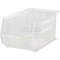 Quantum Storage Systems Kunststoff-Stapel- und Hängebehälter 8-1/4″”B X 13-5/8″”L X 6″”H transparent