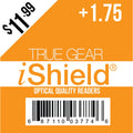 True Gear™ iShield Schutzbrille mit Sehstärke – +1.75 Dioptrien (11.99er-Serie)