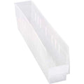 Quantum Storage Systems Kunststoff-Regalbehälter QSB205 10,5 cm B x 60 cm T x 15,2 cm H Transparent