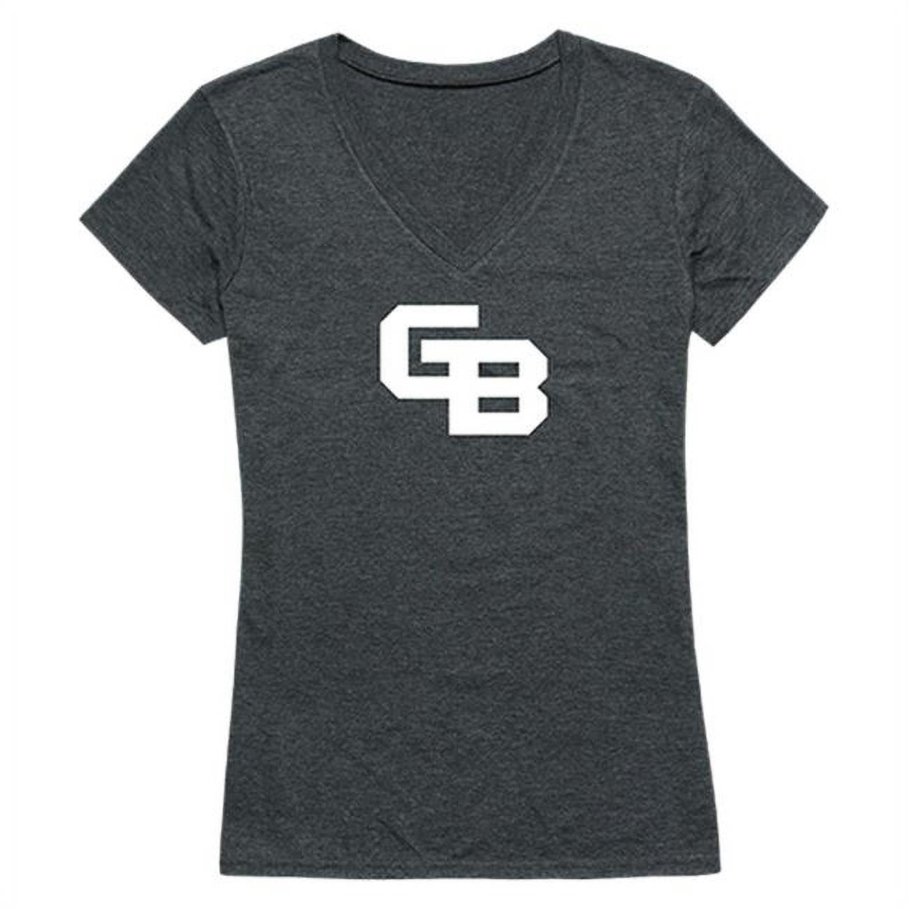 FinalFan University Of Wisconsin-Green Bay Për Femra Cinder T-Shirt Heather Charcoal - 2XL