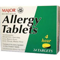 Major Allergiemittel - Chlorpheniramin Maleat 4 mg, 24 Tabletten