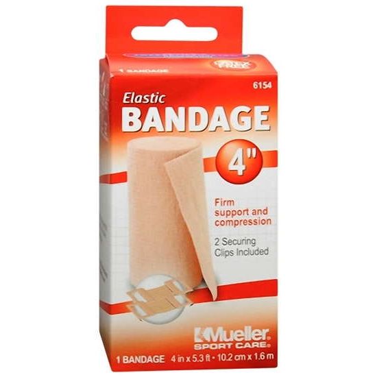 Fashë Elastike Antimikrobike Mueller Sport Care 10 cm me Kapëse