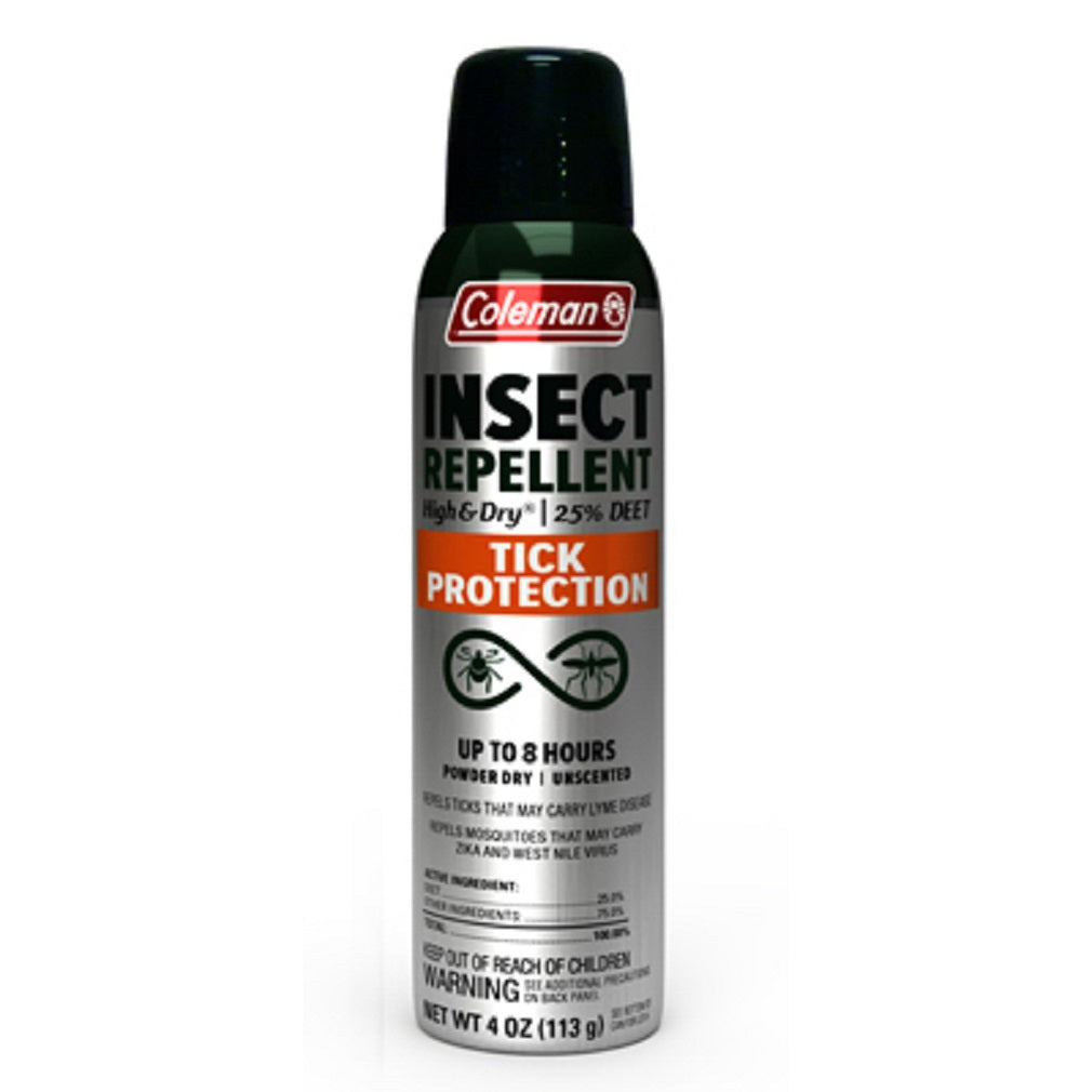 Coleman High & Dry Zecken- & Insektenschutzspray, 118 ml