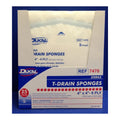 Dukal T-Drain Infusions-Schwammverband, 10 x 10 cm, steril (25 Stück)