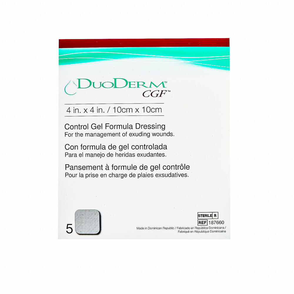 ConvaTec DuoDERM® CGF® Fashë sterile hidrokoloidale – 10 cm x 10 cm