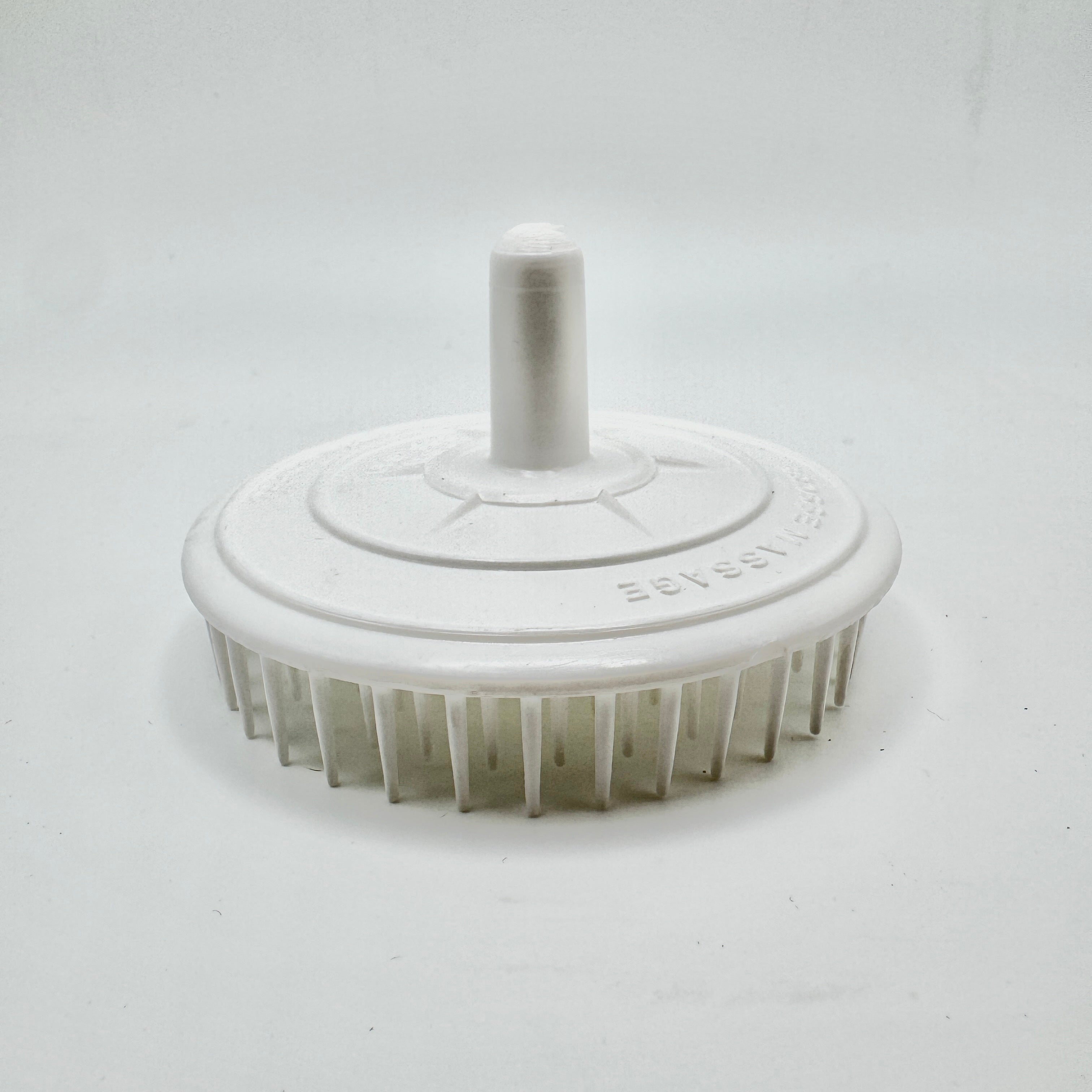 Furçë Shamposh Plastike Për Masazh Balloid Brosse - E Bardhë