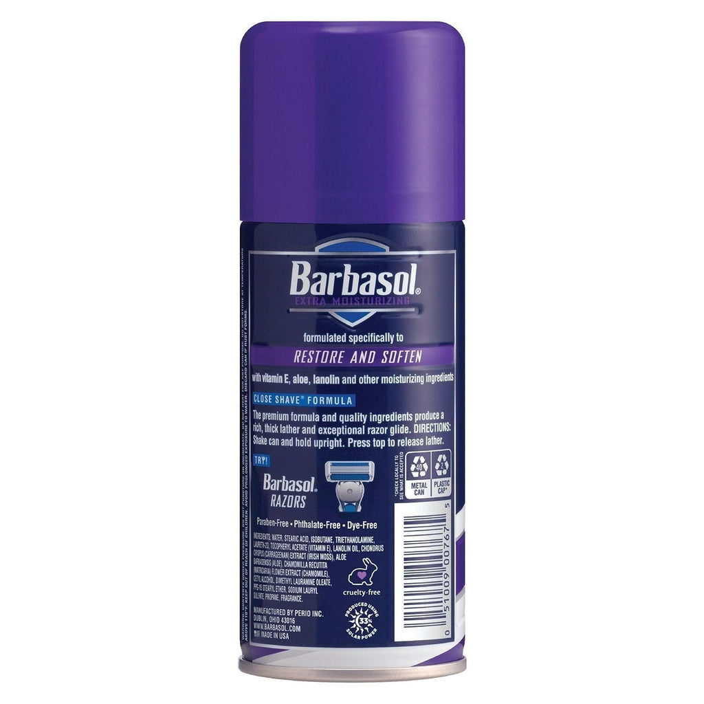 Krem rroje Barbasol i trashë dhe i pasur, ekstra hidratues 7 Oz