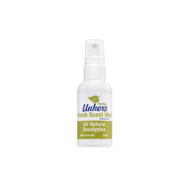 Unker's Original Fresh Scent Mist Natyral Eukalipt Sprej Terapeutik 2 oz