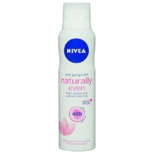 Nivea Naturally Even 48h Deo Spray für Frauen 150ml