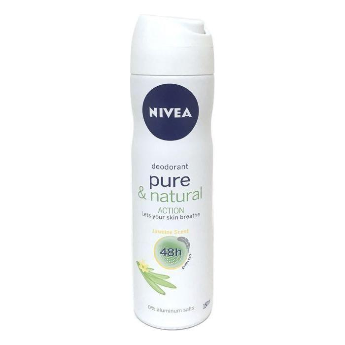 Nivea Deodorant Frauen Pure & Natural Action Jasmin Spray 150ml