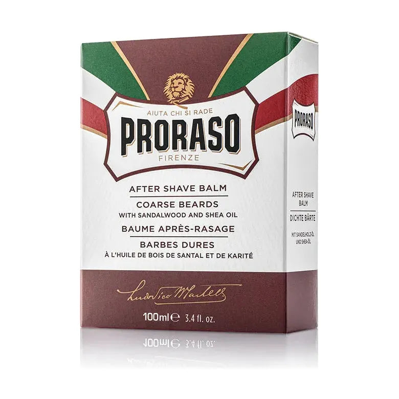 Balsam pas rroje Proraso Sandalwood & Shea Oil 3.4 Oz