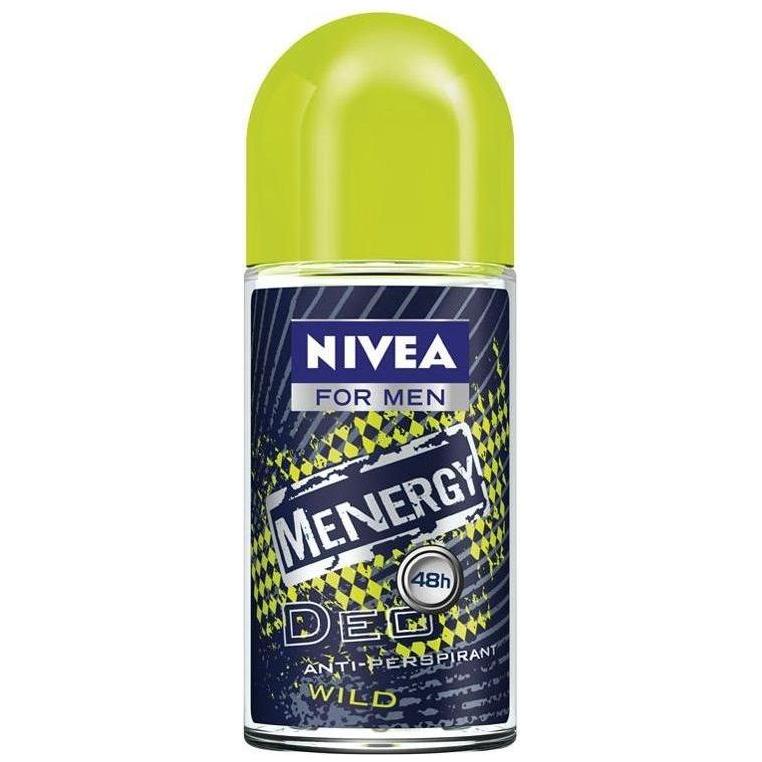 Nivea Deo Roll-On Menergy Wild Men 50ml
