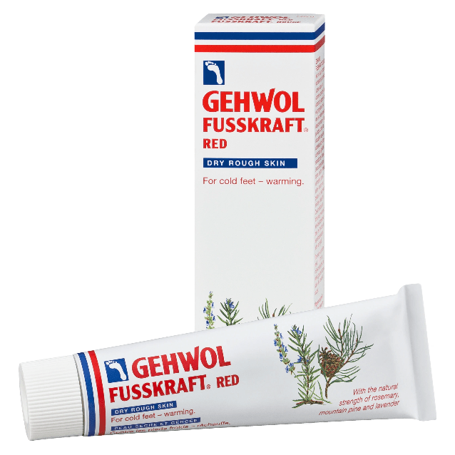 Gehwol Fusskraft Rote Wärmende Fußcreme 75 ml
