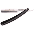 Dovo Best Quality 5/8" Vollhohl Karbonstahl Rasiermesser – Schwarzes Zelluloid