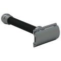 Merkur 38C Black Barber Pole Griff Rasierhobel [38 011]