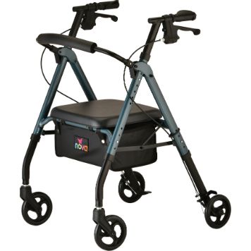 Nova STAR 6 ROLLATOR BLAU (136 kg Tragkraft)