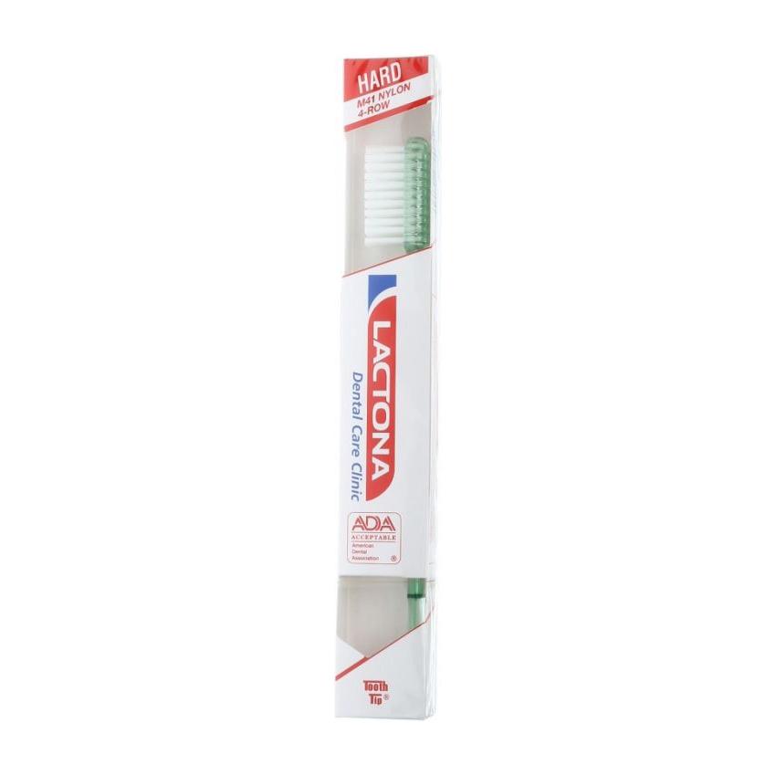 Lactona Hard M 41 Nylon 4-reihige Zahnbürste
