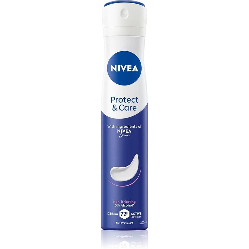 NIVEA Protect & Care Anti-Transpirant Spray 72h Schutz Alkoholfrei 150ml