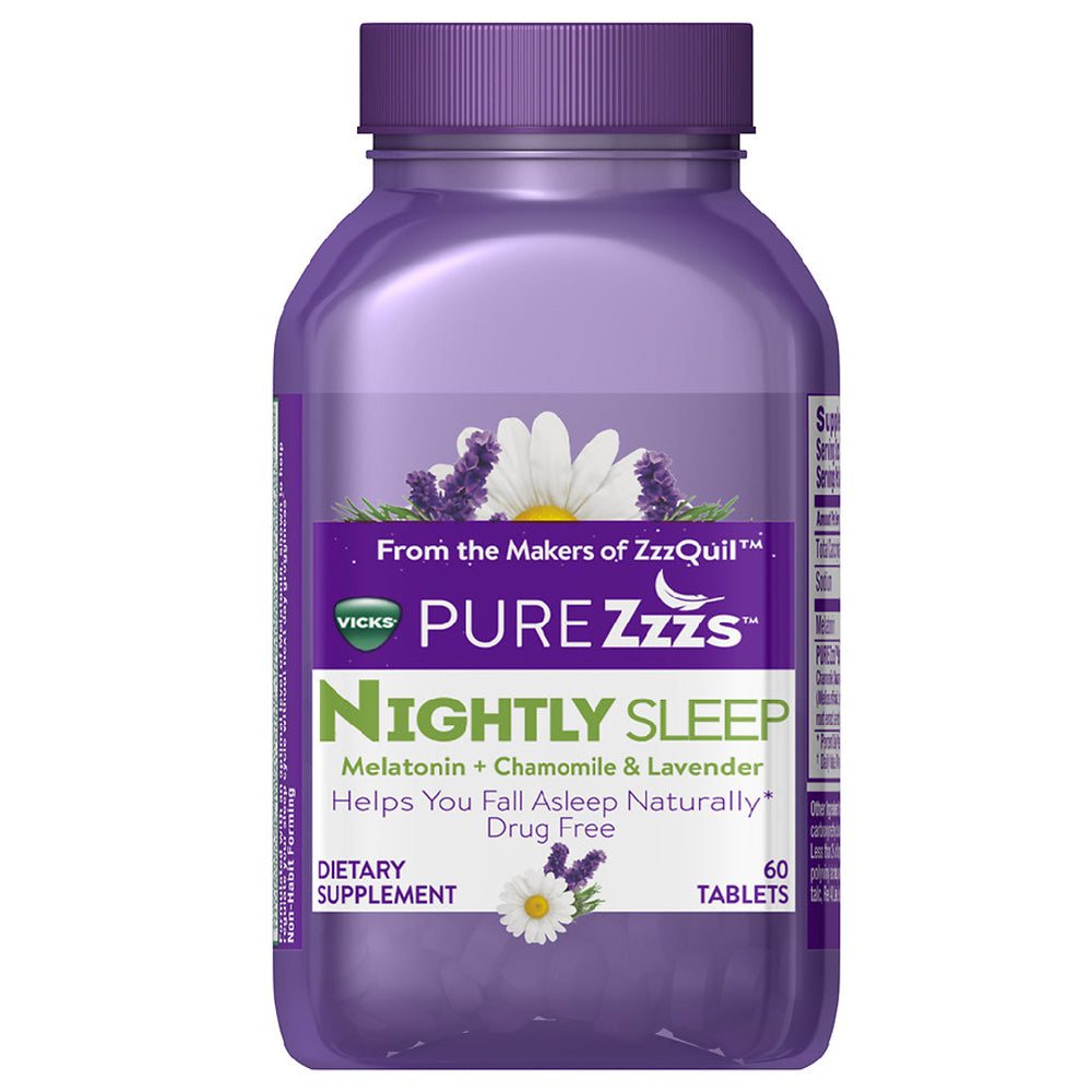 Vicks PURE Zzzs Melatonin Schlaftabletten