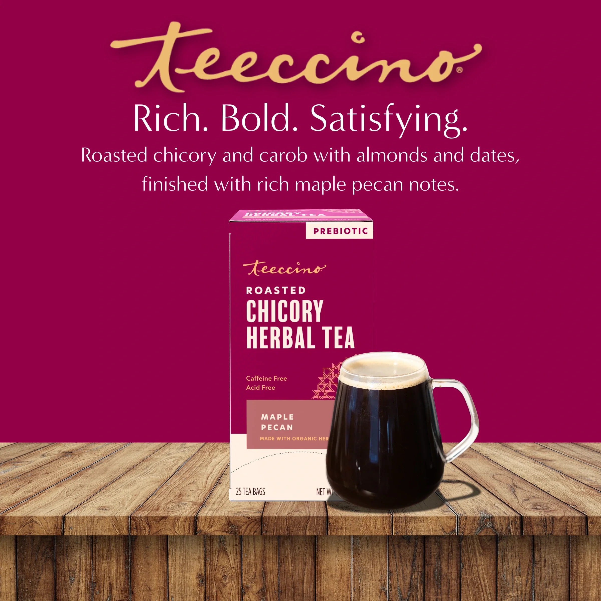 Maple Pecan Roasted Herbal Tea