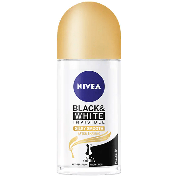 Deodorant Nivea Invisible Silky Smooth Roll On 50ml