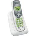 Vtech CS6114 DECT 6.0 Schnurlostelefon mit Anrufer-ID/Anrufbeantworter, 1 Mobilteil – Weiß