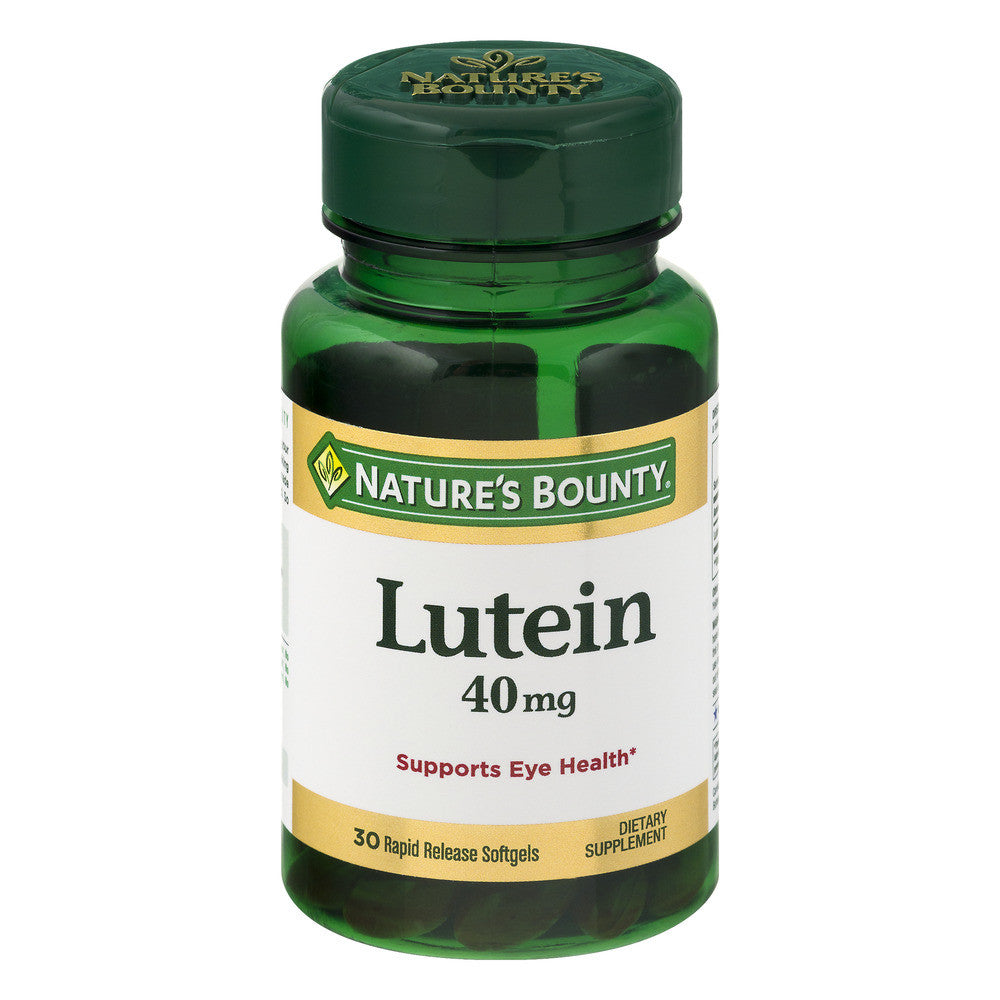 Nature's Bounty Lutein, 40 mg, Rapid Release Weichkapseln