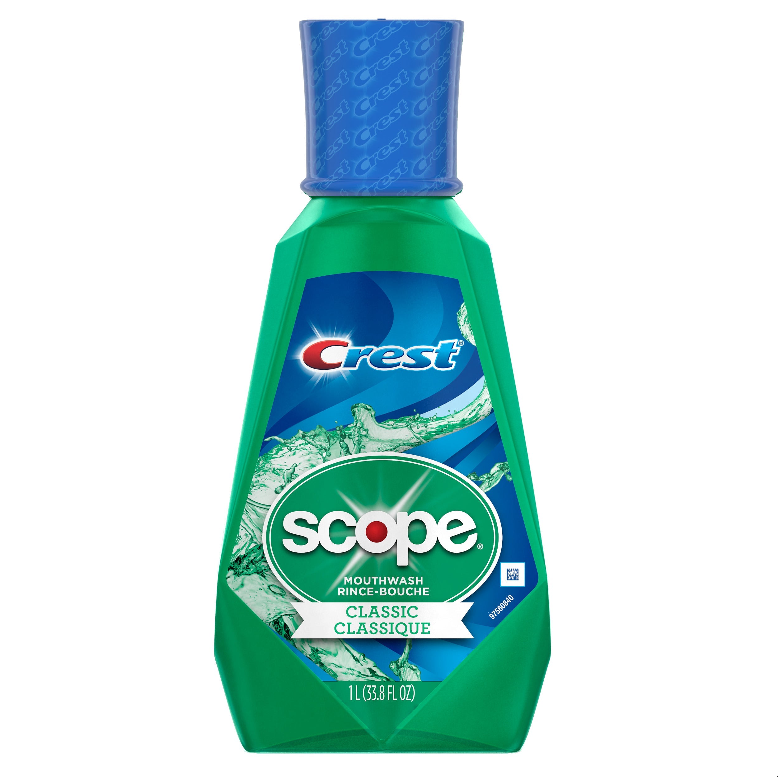 Crest Scope Mundspülung, Original Mint, Classic 1 L