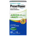 PreserVision AREDS 2 Formulë + Multivitaminë Suplement Vitaminash & Mineralesh 80 Kapsula të Buta