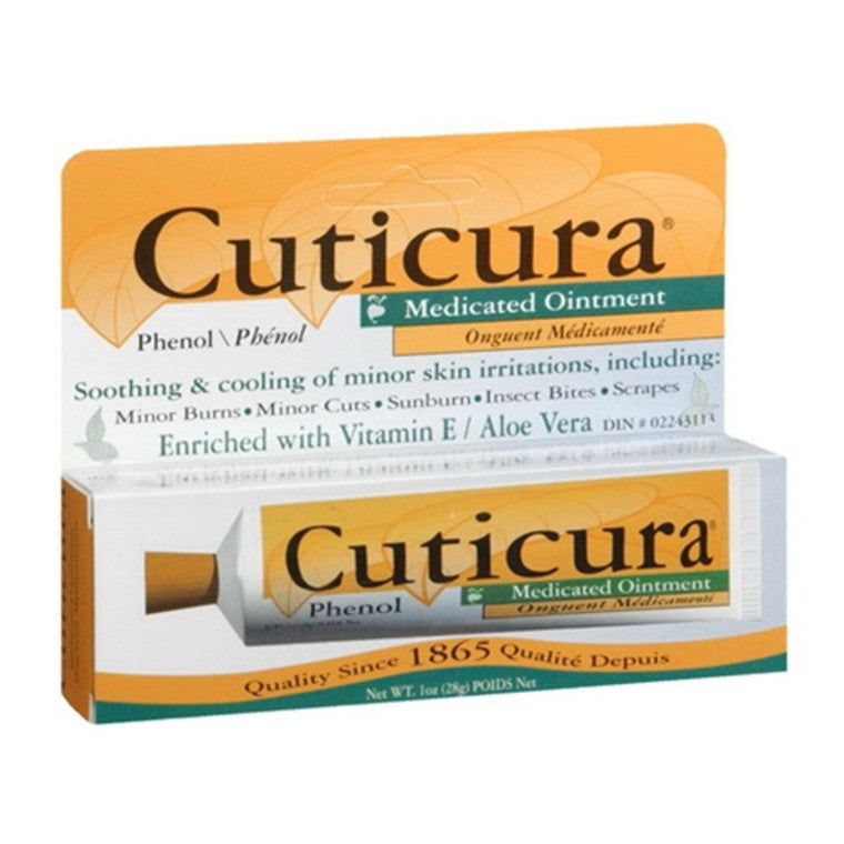 Cuticura Medizinalsalbe mit Phenol, 28 g