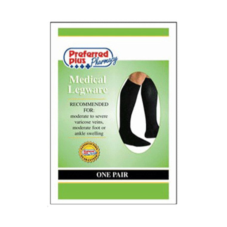 Scott Specialties QCS Herren medizinische Beinbekleidung fest Schwarz Mittel – 1 Paar