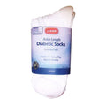 Leader Diabetiker Socken Crew Weiß Groß 1 Paar