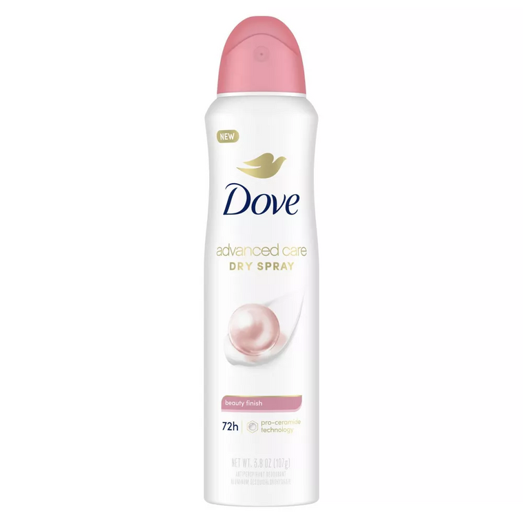 Dove Advanced Care Dry Spray - Beauty Finish - 3,8 oz (107g)