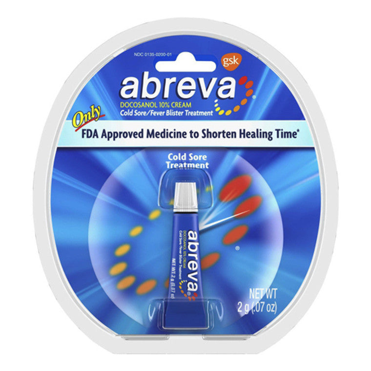 Abreva Lippenherpes-/Fieberbläschenbehandlung.07-Unzen-Tube