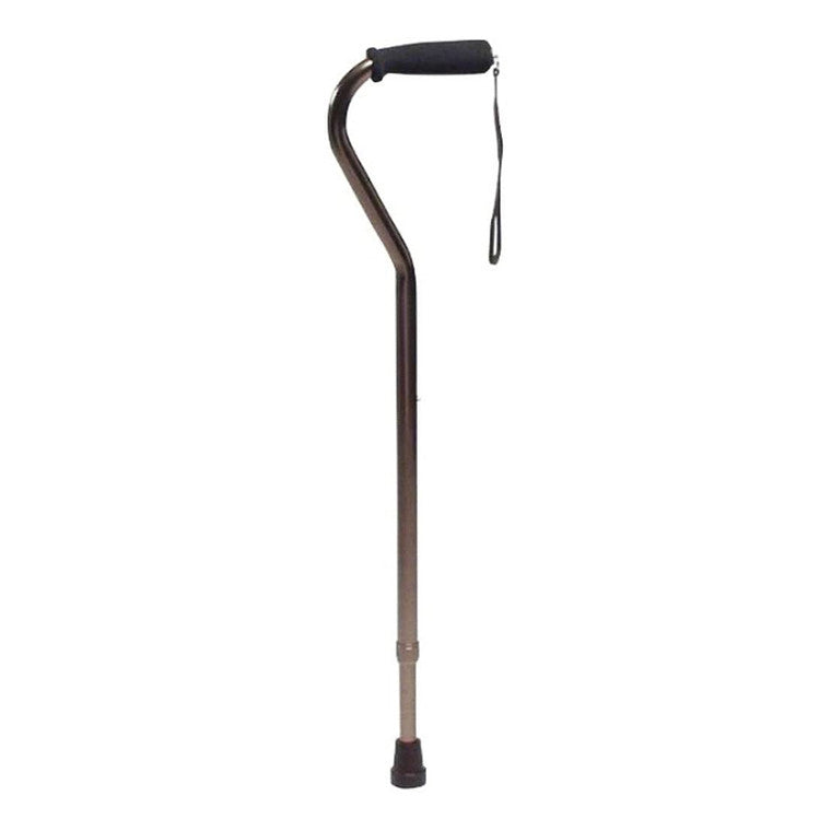 Graham Field Canes Lumex Adjustable Offset - Nitrile Grip Black