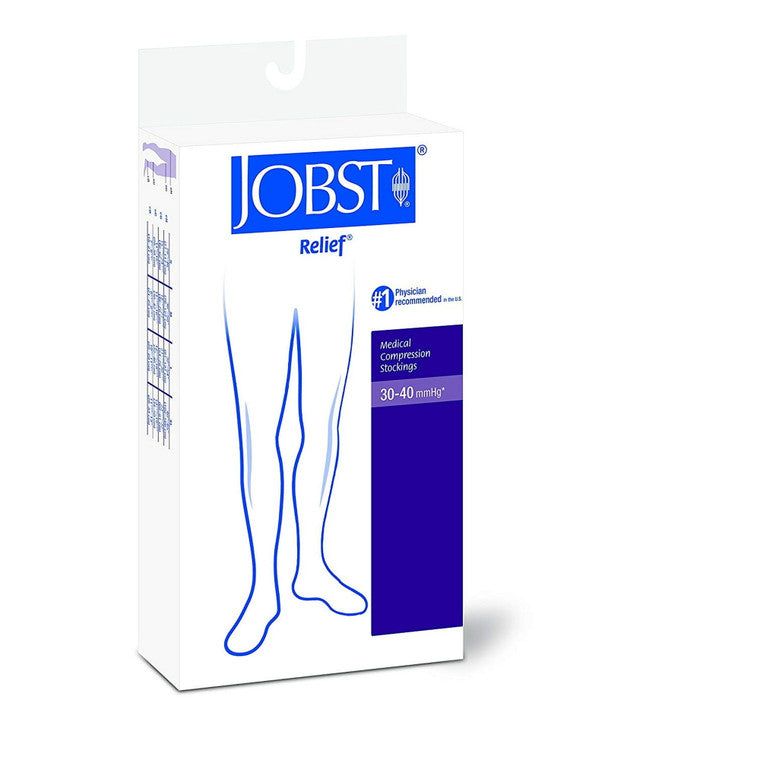 Jobst Relief Kniestrümpfe Extra Starke Kompression Beige, 1 Paar