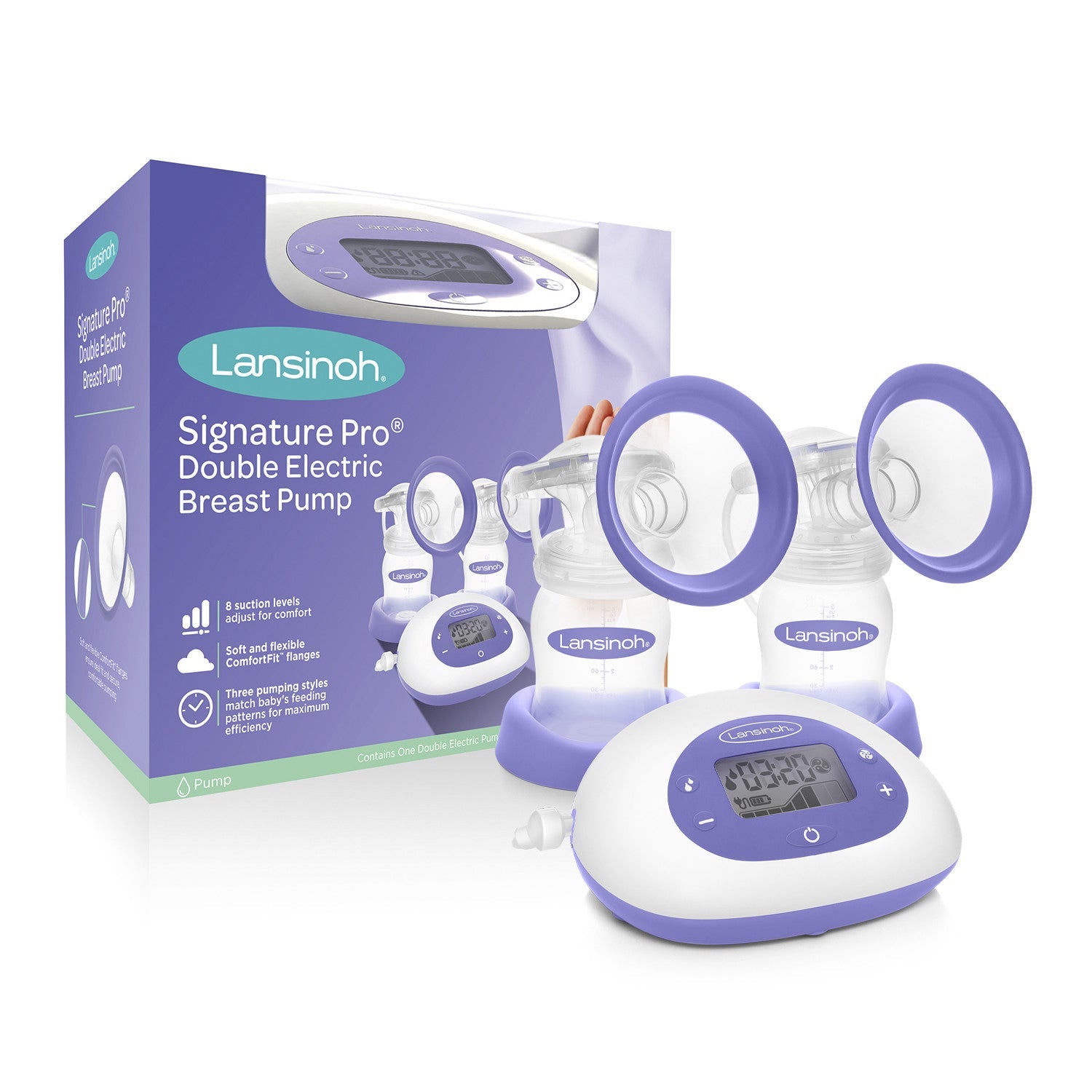 Pompë gjiri elektrike dopio Lansinoh® Signature Pro® – Rehati dhe Efiçencë