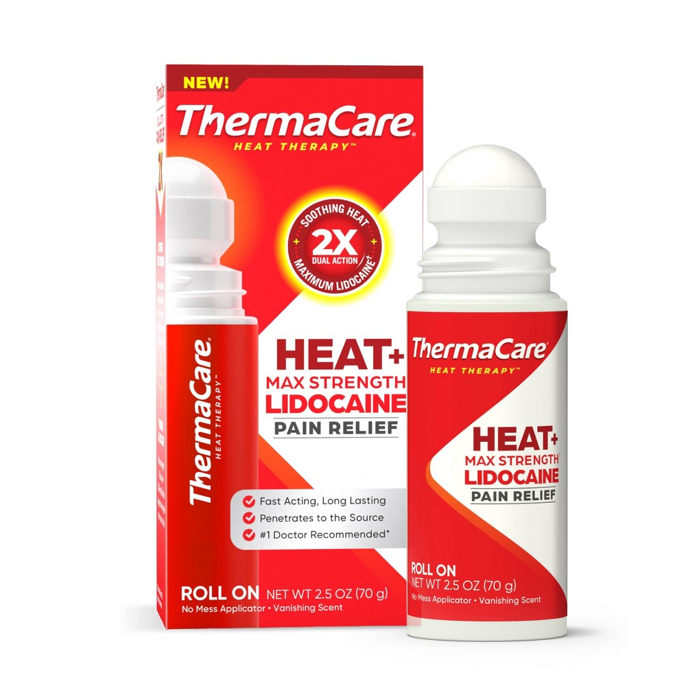 Heat+ Maximale Stärke Lidocain Schmerzlinderung 70g