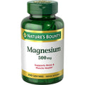 Nature's Bounty Mineral Magnezium Tableta të Veshura, 500 Mg