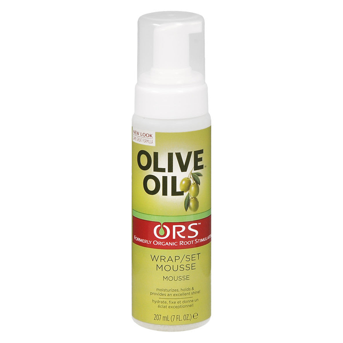 Shkumë për flokë ORS Organic Root Stimulator - Mbështjellje dhe Fiksim me Vaj Ulliri 7.00 Oz