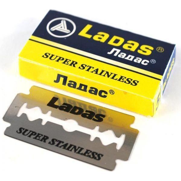 Tehe brisku Ladas Super Stainless Double Edge - Paketë me 5