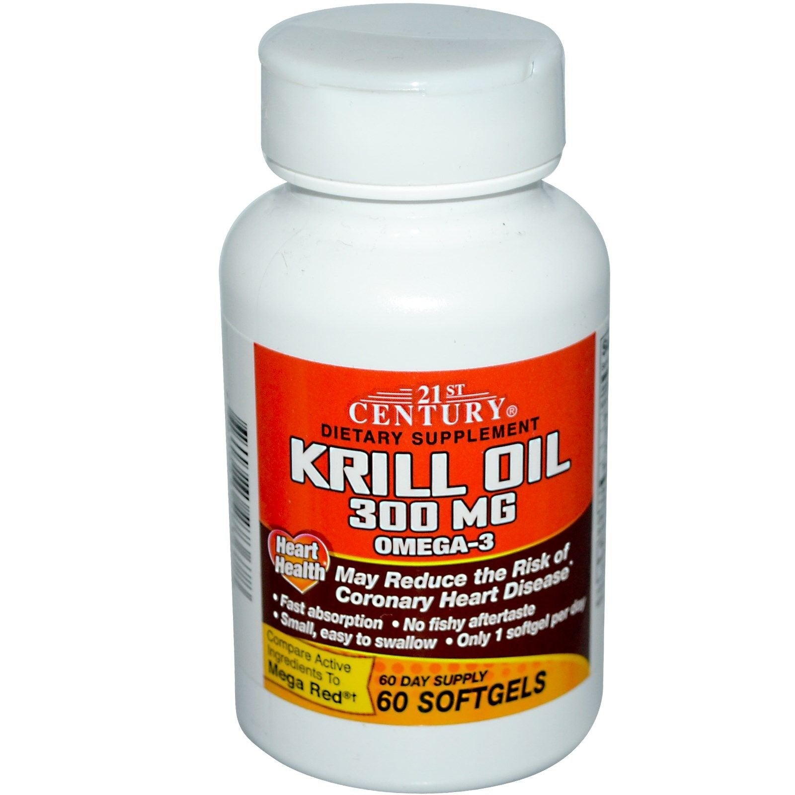 21st Century® Krillöl – 350mg – 60 Weichkapseln