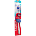 Colgate 360 Whole Mouth Clean Zahnbürste, weiche Borsten, 1 Stück – Handzahnbürste mit Zungen- und Wangenreiniger