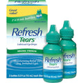 Refresh Tears Moisturizing Relief Lubricant Eye Drops 2- 0.5 Fl Oz Bottles