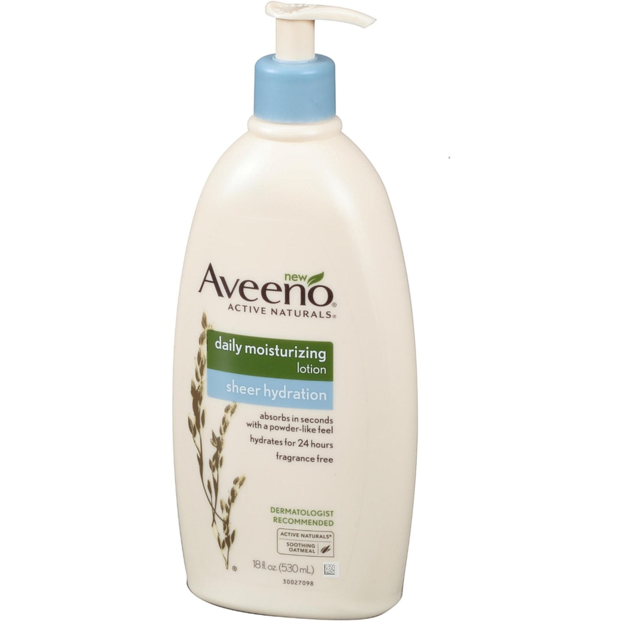Aveeno Locion Trupi Hidratuese e Përditshme, tërshërë qetësuese & emolientë të pasur, pa aromë, 532 ml
