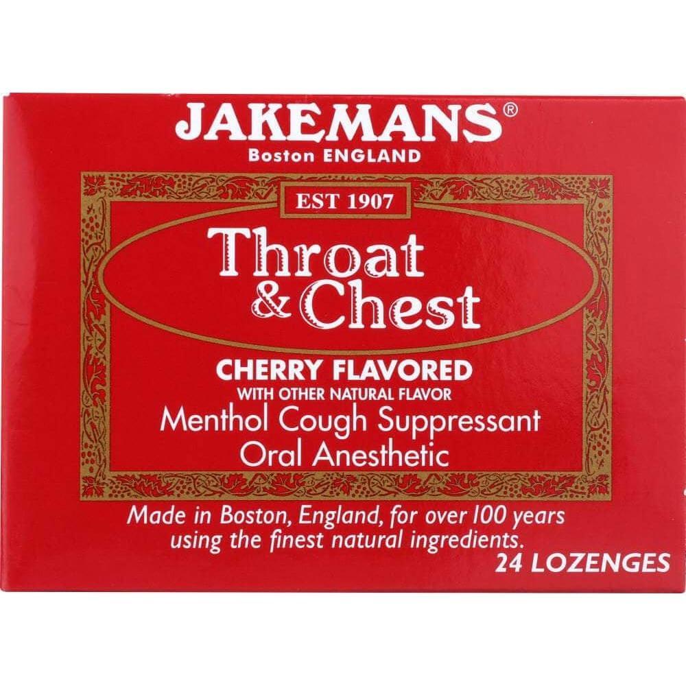 Jakemans Pastilë Gryke dhe Kraharori me Menta Qershi, 24 copë
