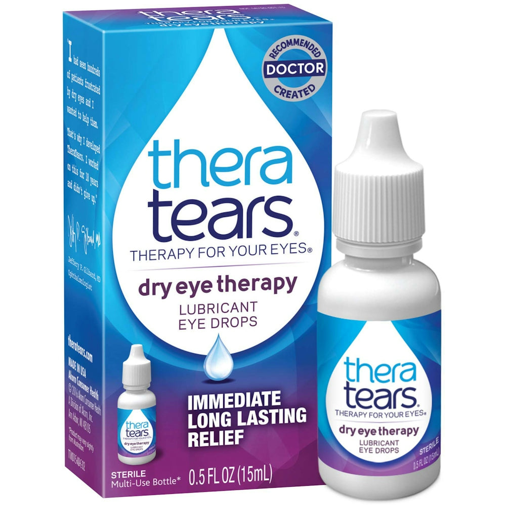 TheraTears Benetzende Augentropfen Steril Mehrfachdosisflasche 0,5 fl oz