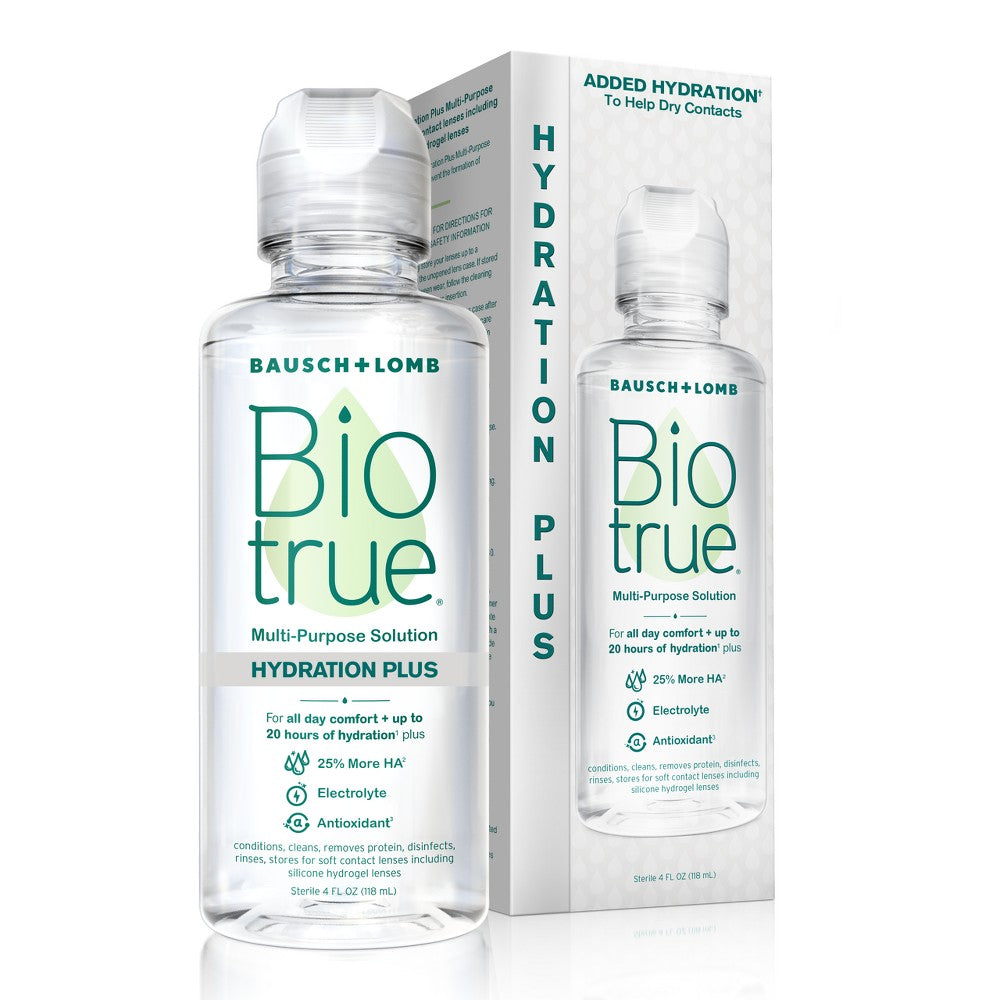 Biotrue Hydration Plus Kontaktlinsenlösung 120 ml