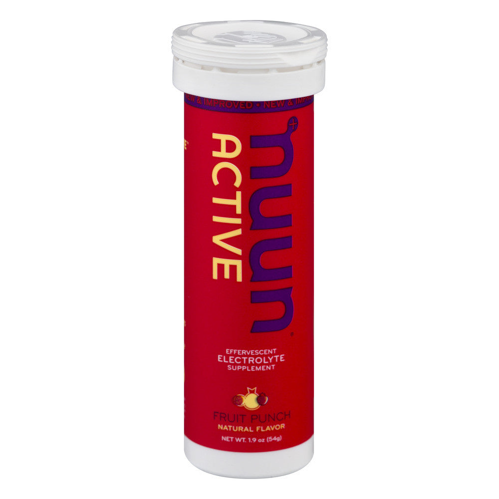 Nuun Hydration Sport-Brausetabletten Fruchtpunsch-Geschmack, 10 Stück