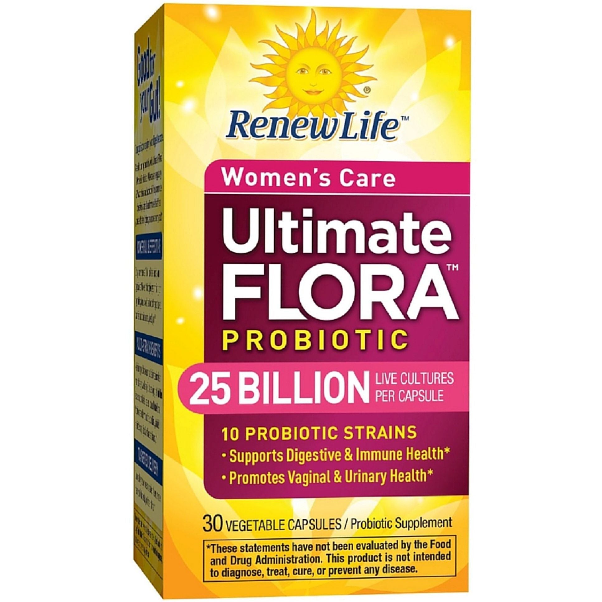 Renew Life Ultimate Flora Probiotic Kujdesi për Gratë Kapsula Vegjetariane 30 copë